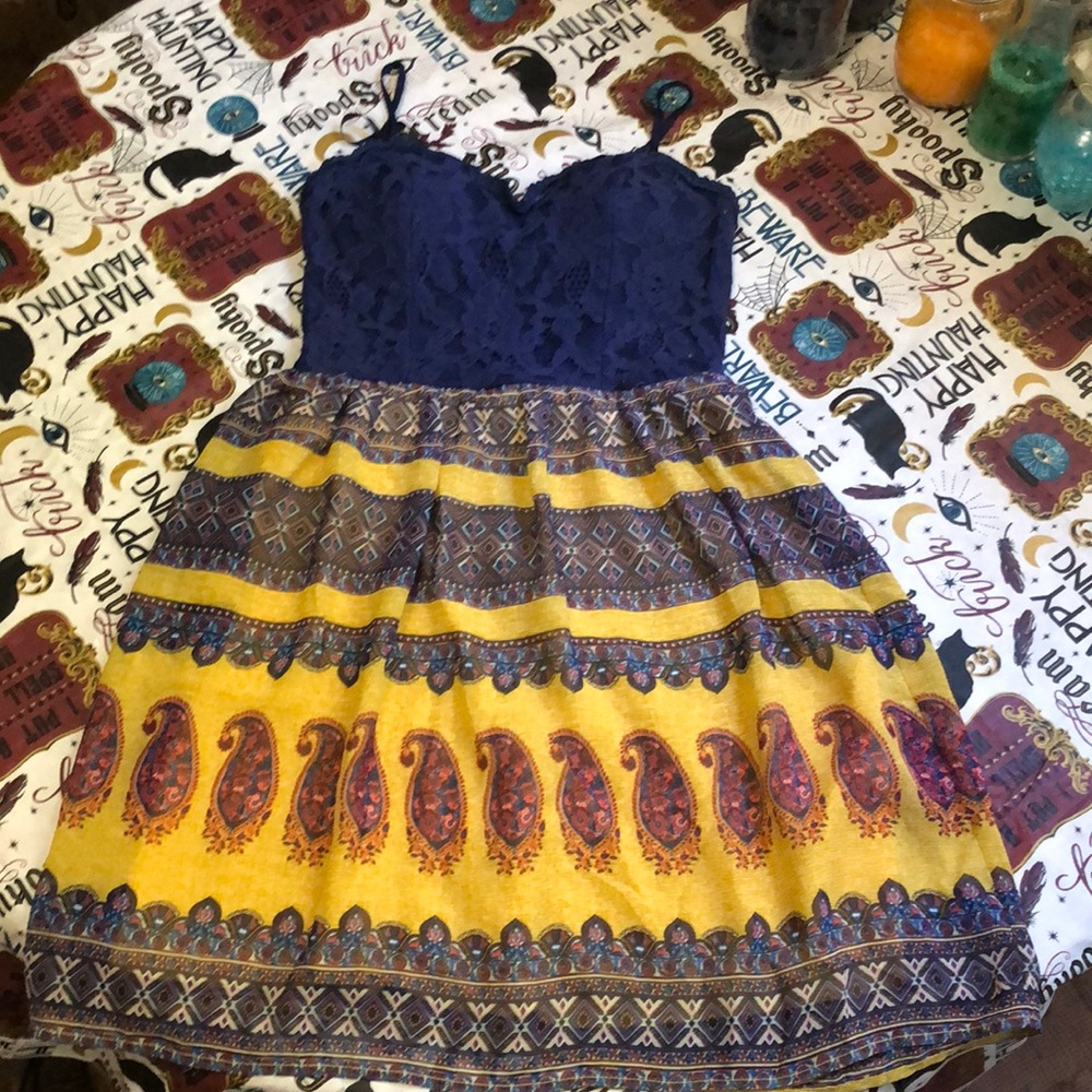 Boho style dress